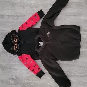 2T- Boys Northface and hoodie